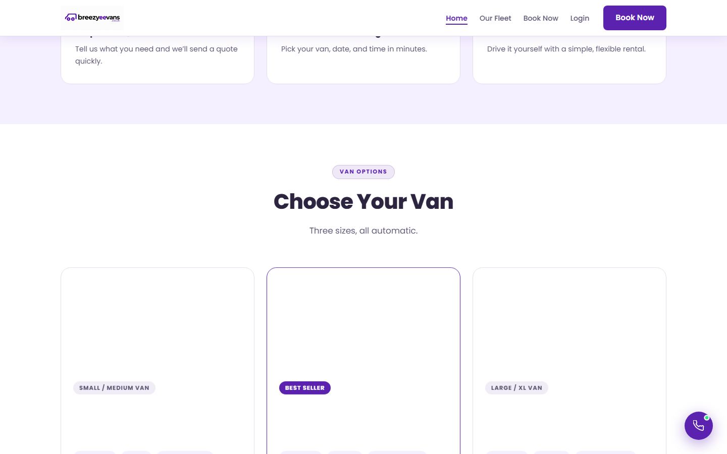 Breezyee Vans desktop screen 2