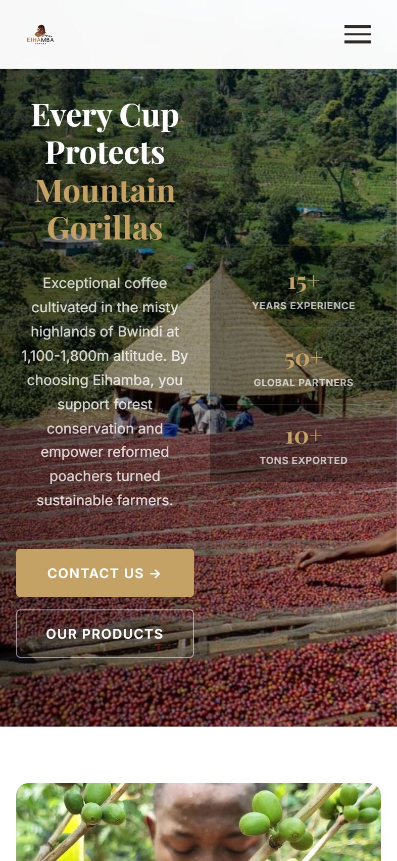 Eihamba Coffee on iPhone